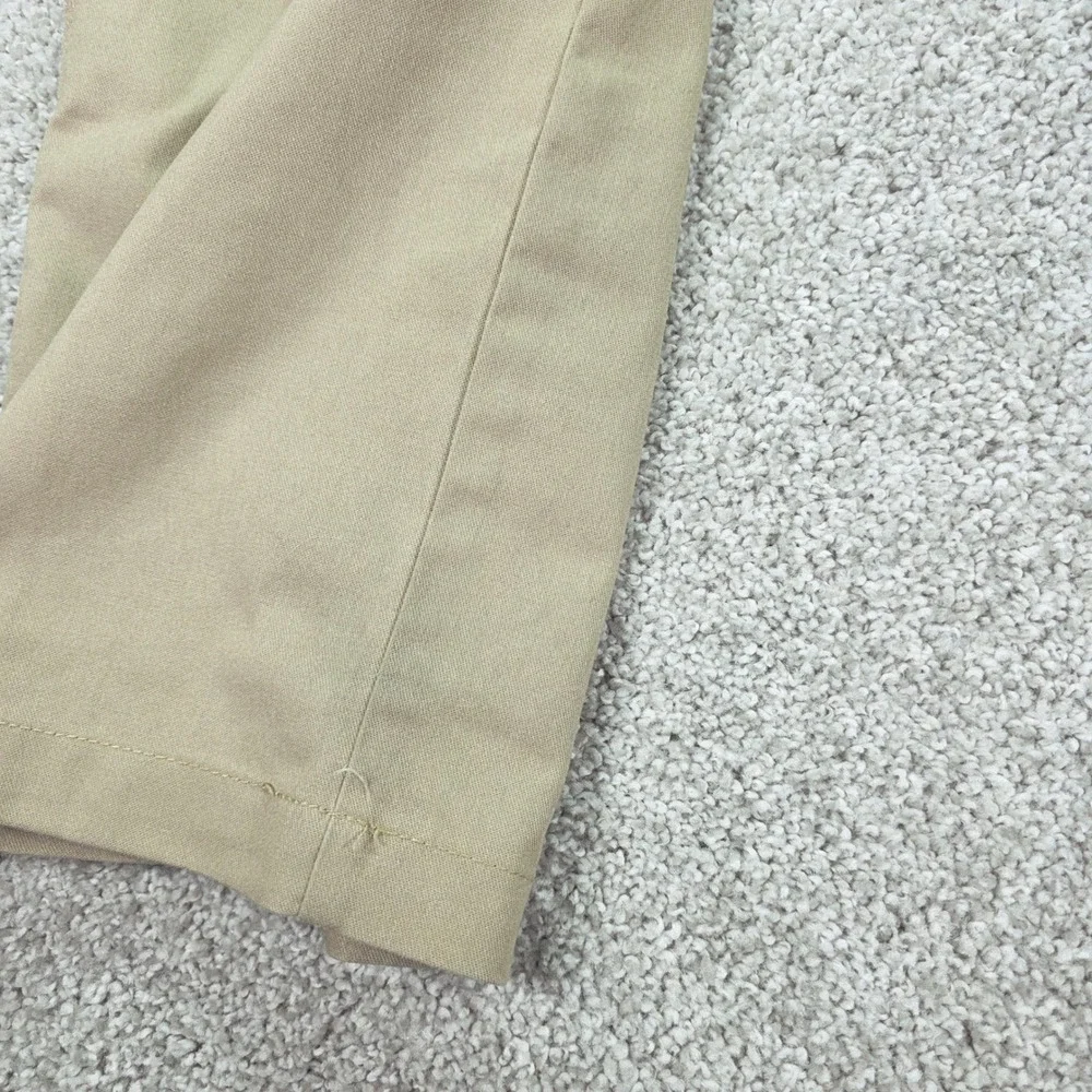 Dickies Flex Mens Cargo Pants 42x30 Khaki Tan Straight Leg Work Trousers WP849DS